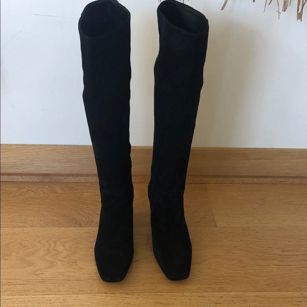 Sam Edelman Elegant Black Heeled Boots